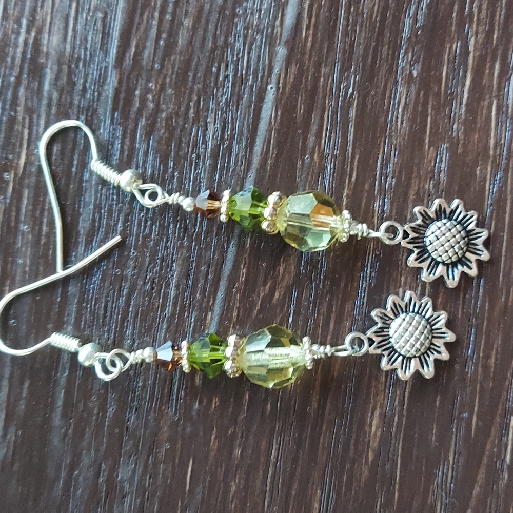 Sunflower Earrings